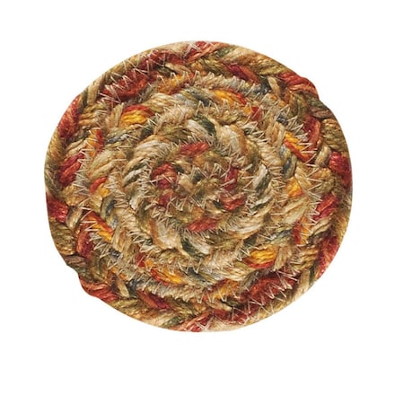 Harvest Hudson Jute Braided Rugs - Coaster - Round - Set Of 8